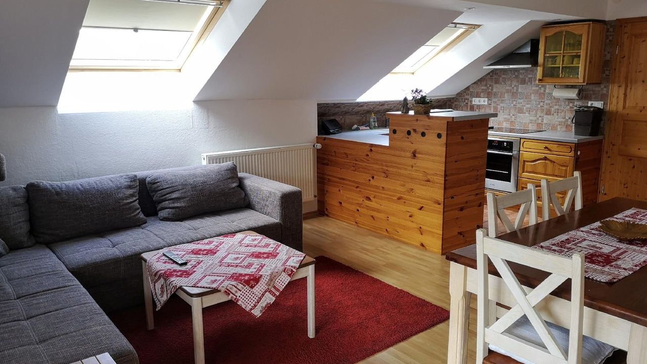 Wohnbereich. Blick auf die Sofaecke Wohnbereich. Blick auf die Sofaecke